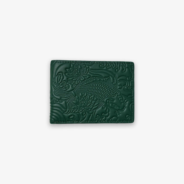 IZAKURA Bifold Wallet Emerald Green