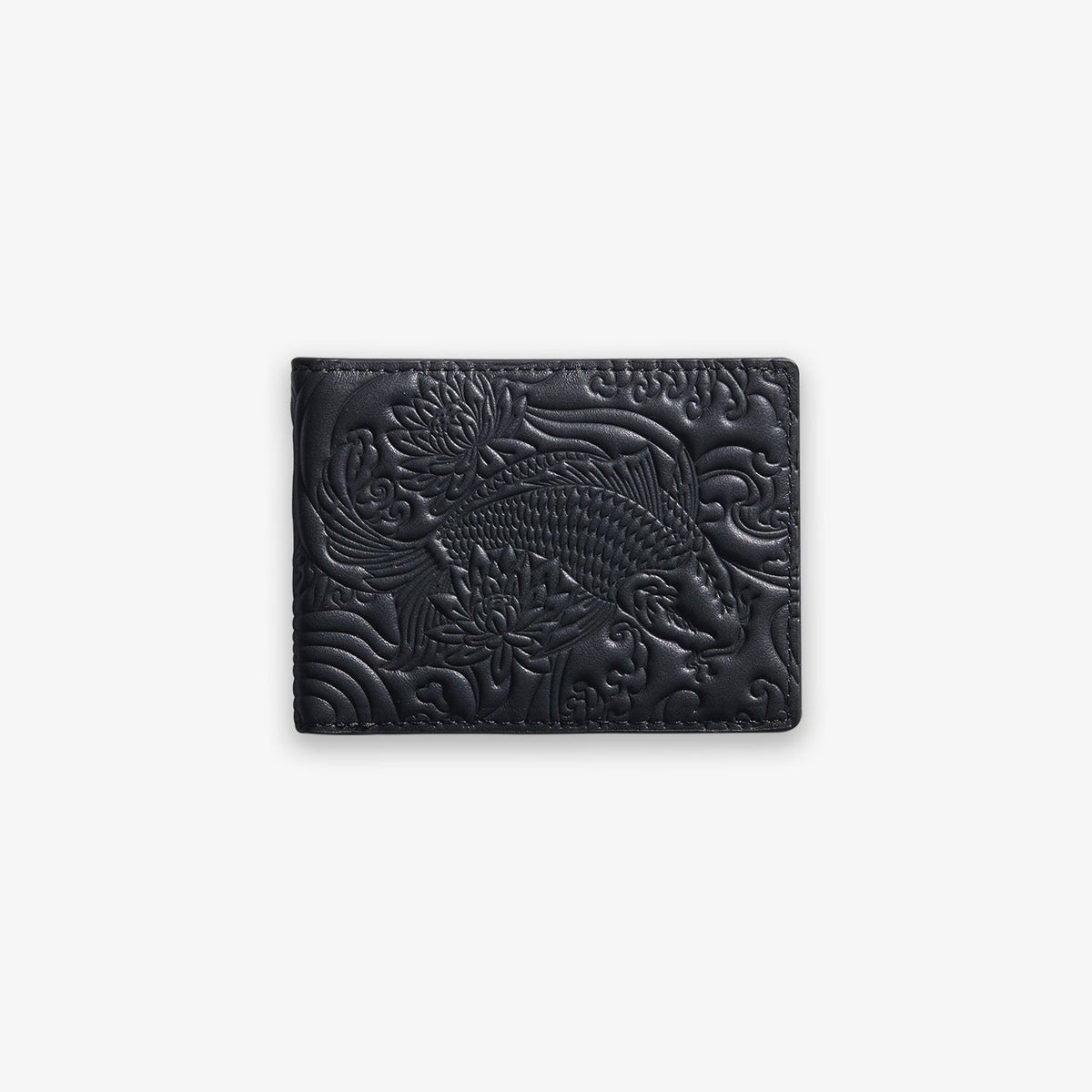 IZAKURA Bifold Wallet Black