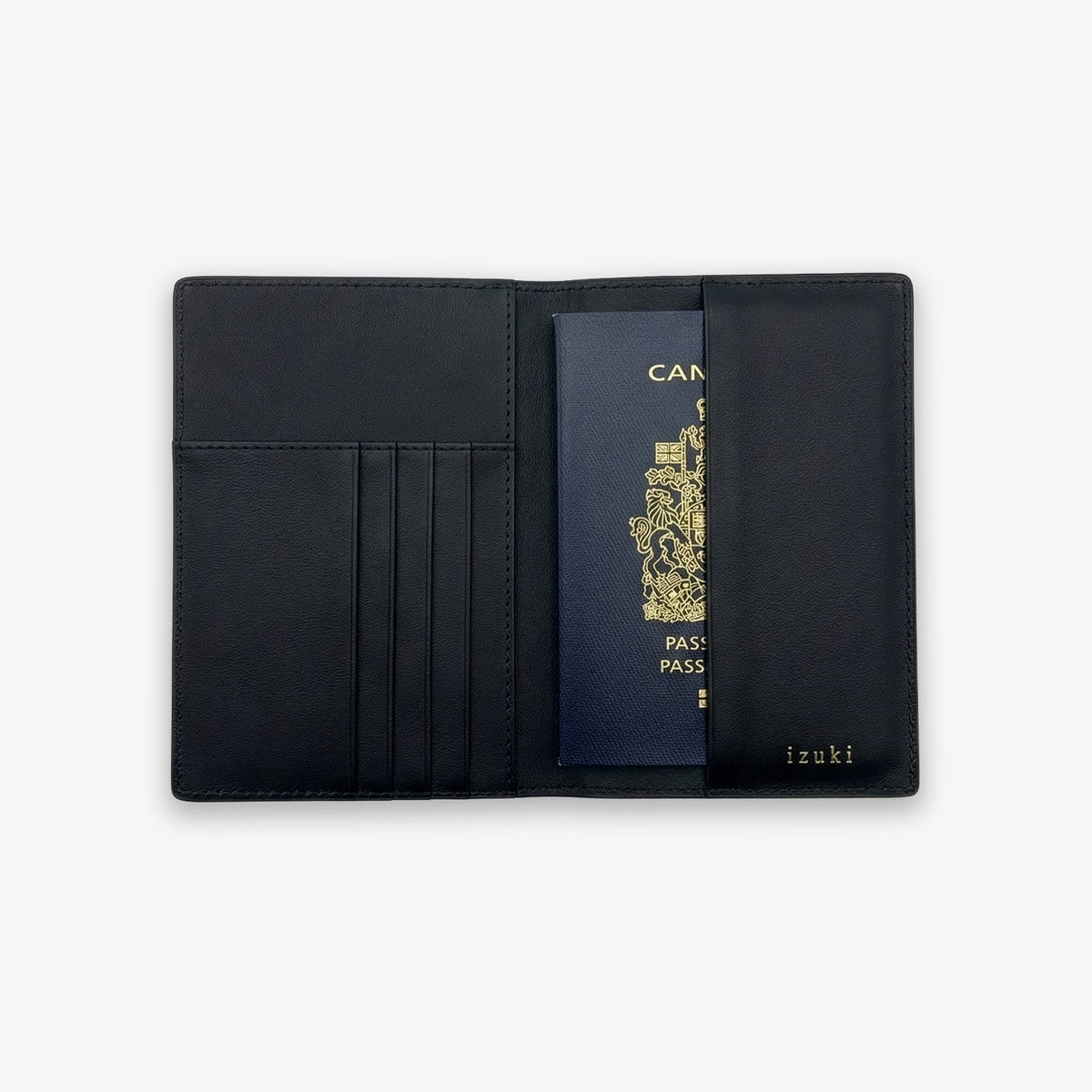 IZAKURA Card Holder Black