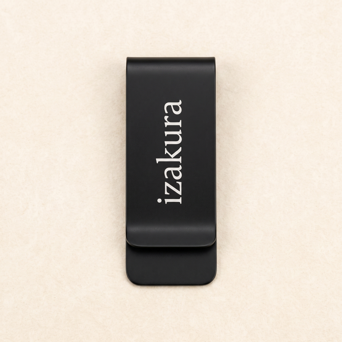 IZAKURA Money Clip black