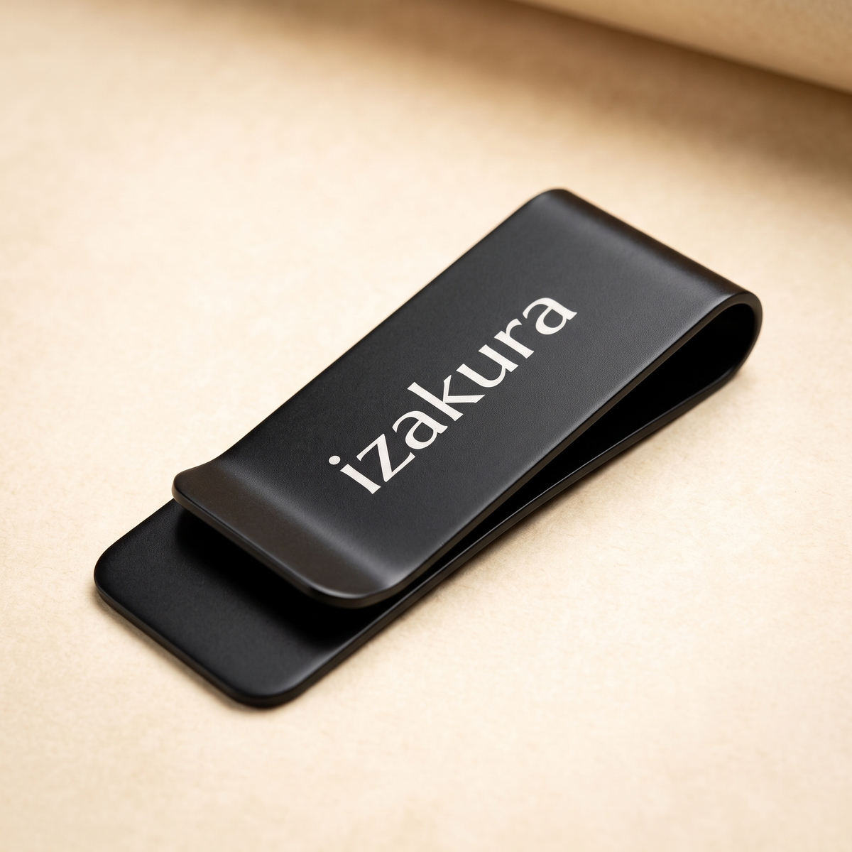 IZAKURA Money Clip black