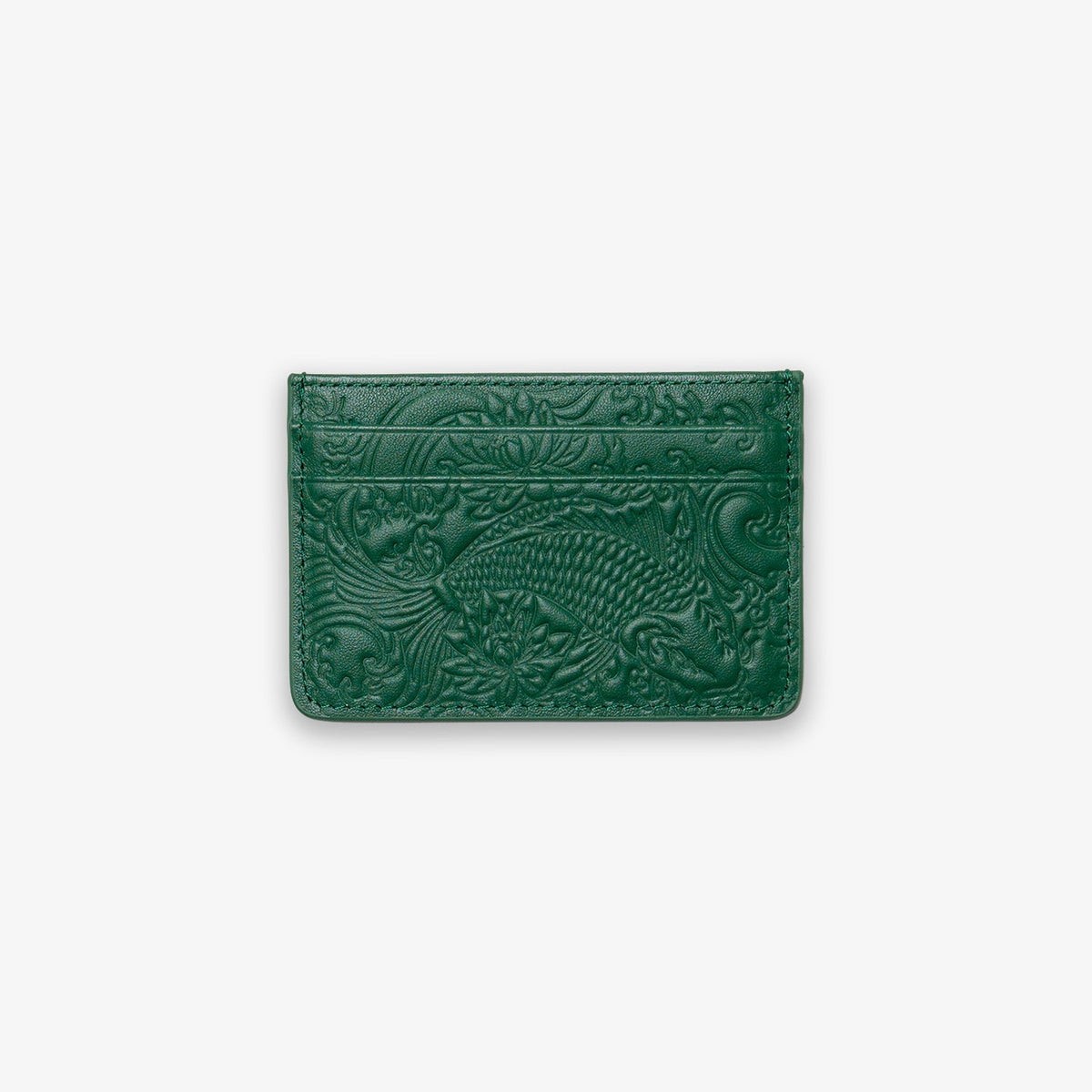 IZAKURA Card Holder Emerald Green