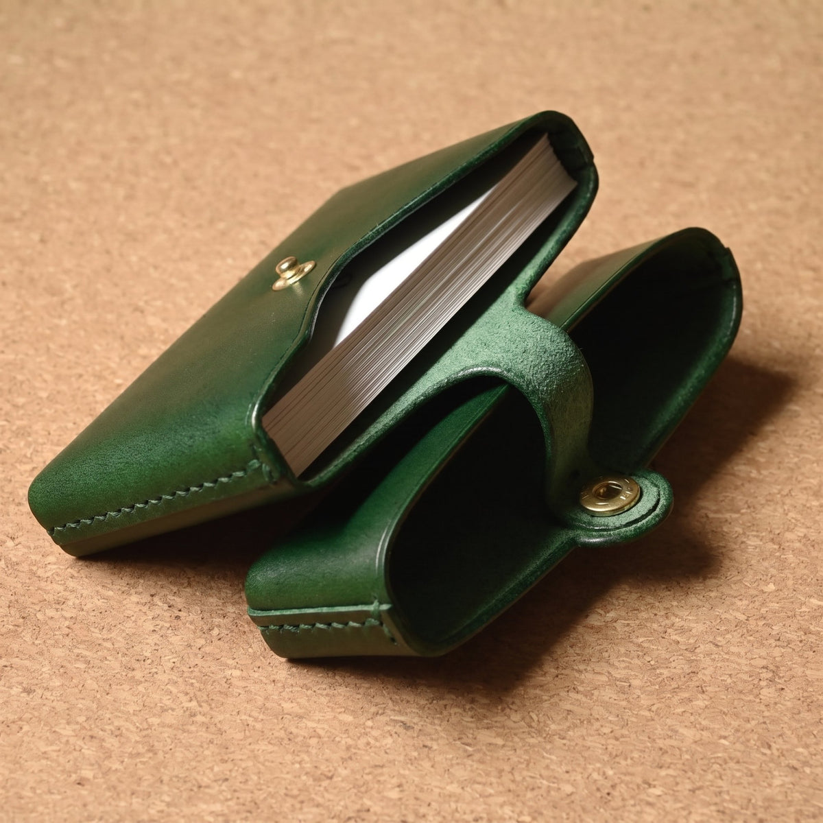 IZAKURA Origami Card Case Green