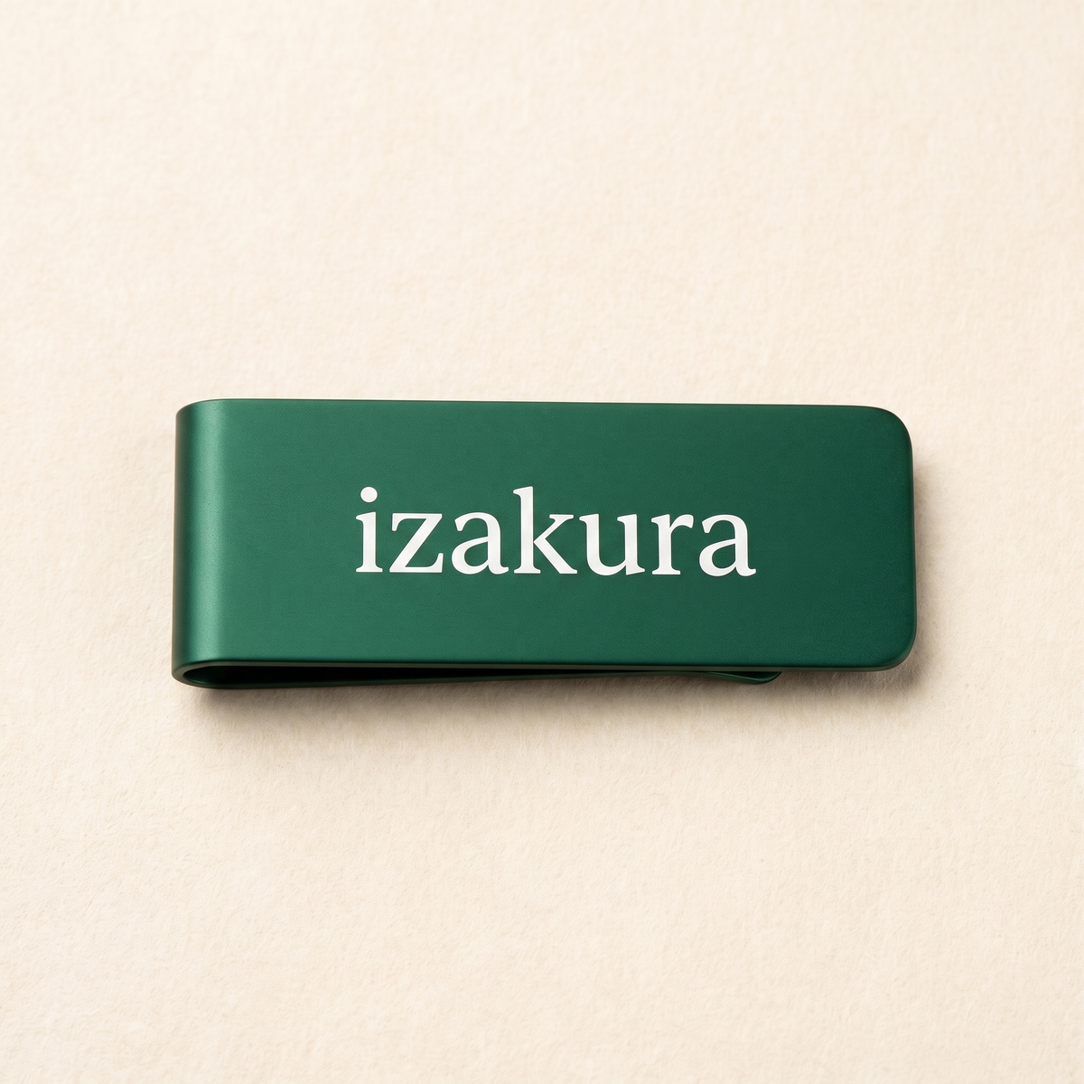 IZAKURA Money Clip green